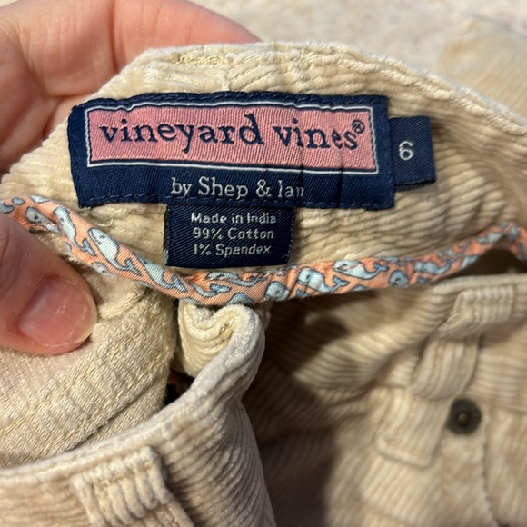 Vineyard Vines corduroy bundle size 6 - Picture 6 of 16